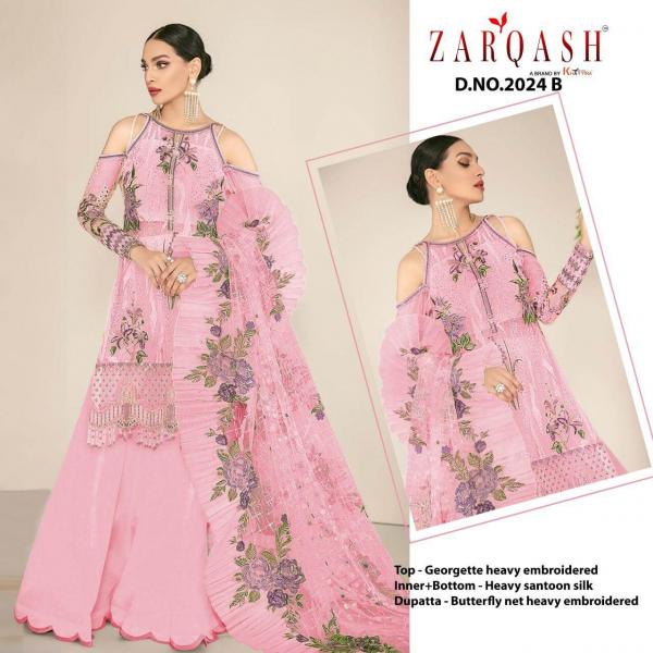 Zarqash Jihan Georgette Fancy Pakistani Salwar